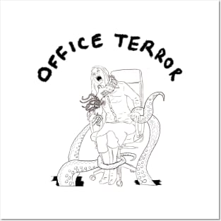 Office terror t shirt mug coffee apparel Posters and Art